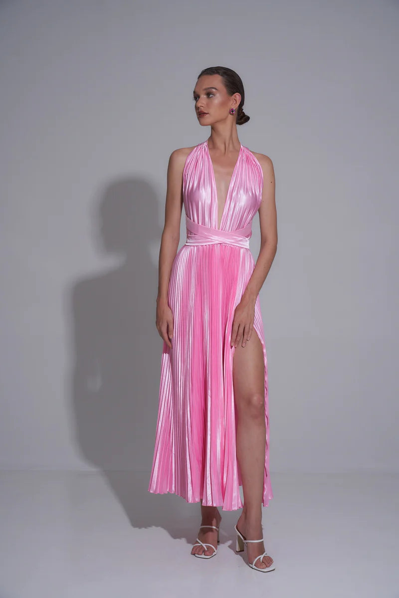 L'IDE - Moderniste Split Gown - Valentine Gigi Belle Boutique L'IDE - Moderniste Split Gown - Valentine Gigi Belle Boutique