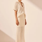 SHONA JOY - Arlo Maxi Skirt - Ivory