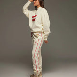 ARAMINTA JAMES - Mont Blanc Sweatshirt - Coconut