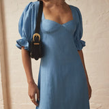 SANCIA - The Palomi Dress - Cornflower