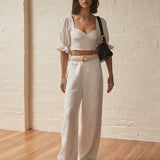 SANCIA - The Lola Top - Vintage White