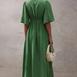 SANCIA - The Cerie Dress - Bottle Green