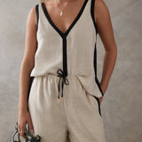 SANCIA - The Triana Pants - Clay
