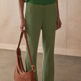 SANCIA - The Ceilia Knit Pant - Matcha
