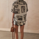 SANCIA - The Salina Shirt - Jondli Print