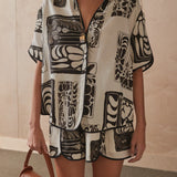 SANCIA - The Salina Shirt - Jondli Print
