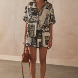 SANCIA - The Eymara Short - Jondli Print