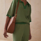 SANCIA - The Serin Knit Top - Matcha