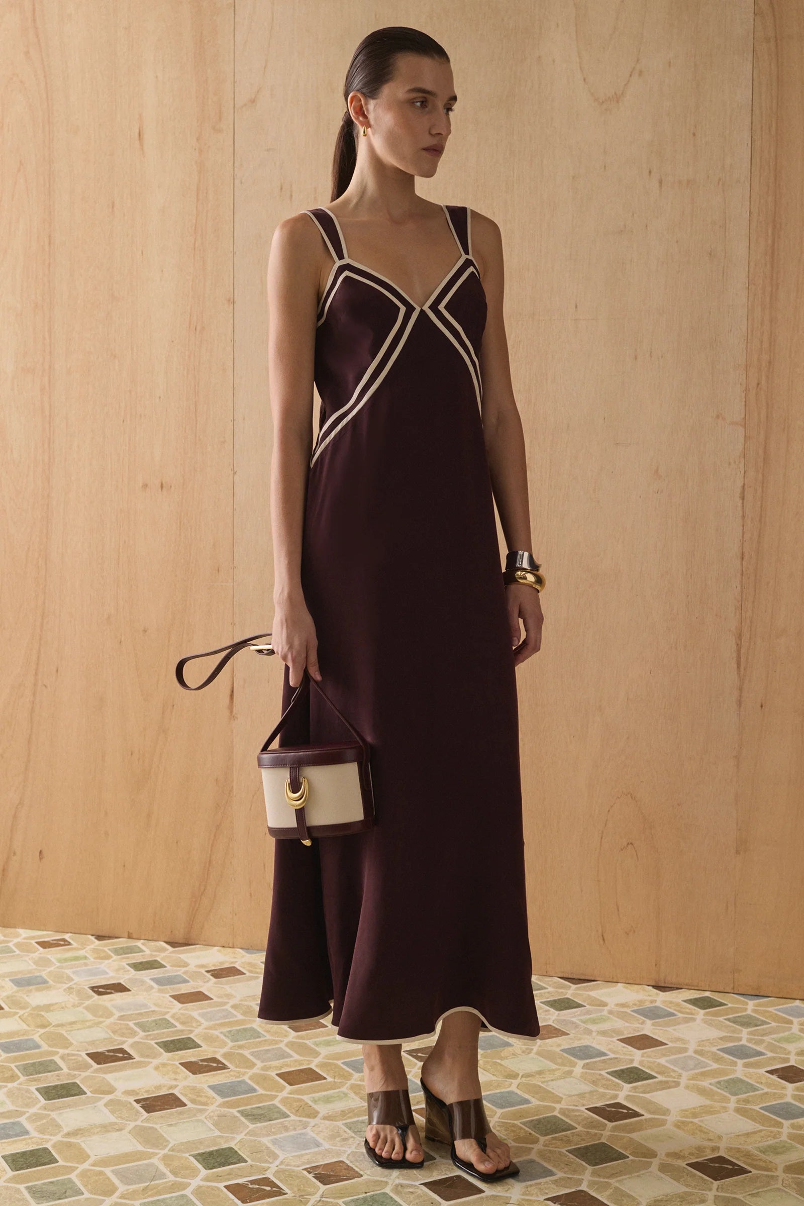 SANCIA - The Haven Dress - Sangria Gigi Belle Boutique SANCIA - The Haven Dress - Sangria Gigi Belle Boutique