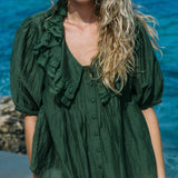 AUGUSTE - Otis Blouse - Sage Green