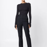 MOSSMAN - The Brooklyn Top - Black