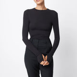 MOSSMAN - The Brooklyn Top - Black