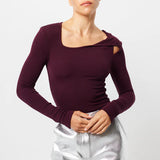 MOSSMAN - Soho Top - Burgundy