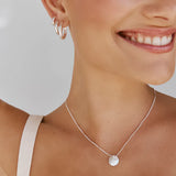 FAIRLEY - Antique Maxi Hoops | Silver