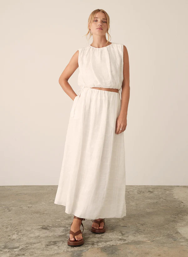 Esmaee - Amalifi Skirt - White