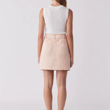 ESMAEE - Cruising Denim Skirt - Soft Coral