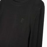 P.E NATION - Free Play 2.0 Long Sleeve Rib Tee - Black