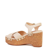 KATHRYN WILSON - Belle Wedge - Ecru