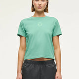 P.E NATION - Sportive Short Sleeve Tee - Washed Evergreen