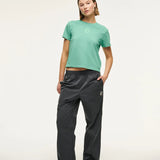 P.E NATION - Sportive Short Sleeve Tee - Washed Evergreen