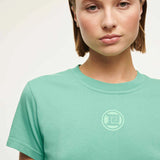 P.E NATION - Sportive Short Sleeve Tee - Washed Evergreen