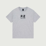 P.E NATION - Heads Up 2 Tee - Grey Marle