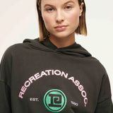 P.E NATION - Crescent Hoodie - Asphalt