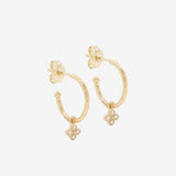 By Charlotte - Luminous Hoops - 18k Gold