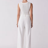 ESMAEE - Oceanic Pant - White