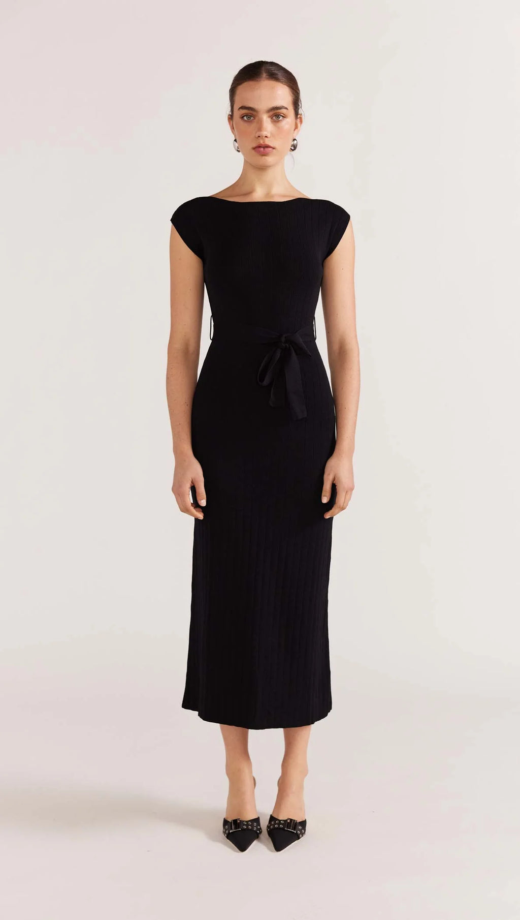 STAPLE THE LABEL - Luana Knit Midi Dress