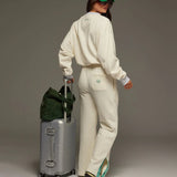 ARAMINTA JAMES - Snap Hem Trackpant - Coconut
