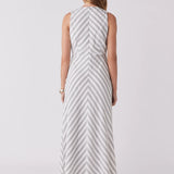 ESMAEE - Nautical Stripe Dress - Indigo / White Stripe