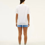P.E NATION - Aero SS Tee - White / Cornflower Blue