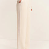 SHONA JOY - Adri Tuxedo Side Panel Pant - Rice