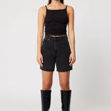 ABRAND - Carrie Shorts - Washed Black