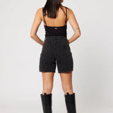 ABRAND - Carrie Shorts - Washed Black