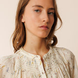 INDI & COLD - Raglan Sleeve Shirt - Vanilla