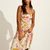 AUGUSTE - Lavinia Maxi Dress - White