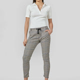 DRICOPER - Active Check Jeans - Fennel Seed Check
