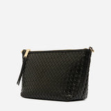 ARLINGTON MILNE - Agnes Bag - Black Weave