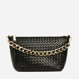 ARLINGTON MILNE - Agnes Bag - Black Weave