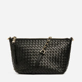 ARLINGTON MILNE - Agnes Bag - Black Weave