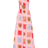 PALM NOOSA - Tulipa Dress - Strawberry Stamp