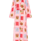 PALM NOOSA - Noddy Dress - Strawberry Stamp