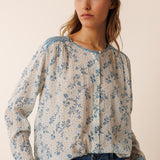 INDI & COLD - Vera Patch Shirt - Crudo