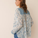 INDI & COLD - Vera Patch Shirt - Crudo