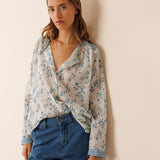 INDI & COLD - Vera Patch Shirt - Crudo