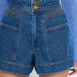 KIVARI - Cameron Denim Short - Indigo