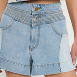KIVARI - Carla Denim Short
