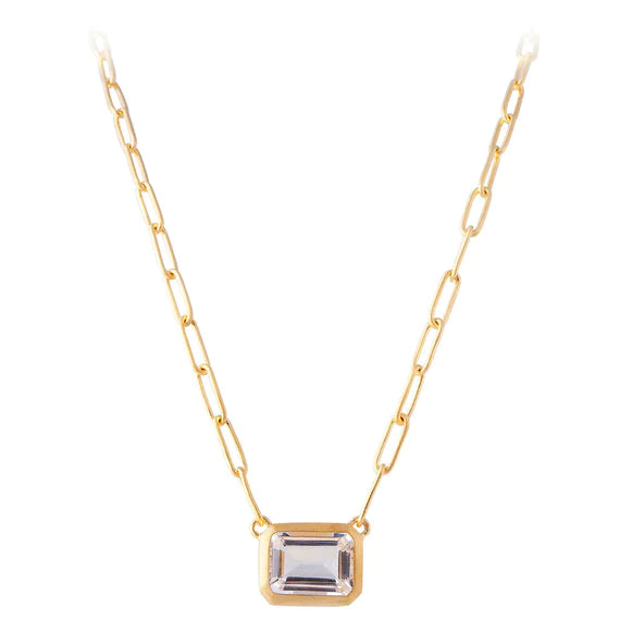 Fairley - Crystal Cocktail Link Necklace